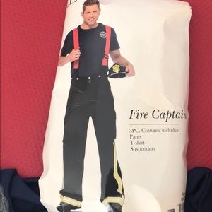Men’s fire captain Halloween costume